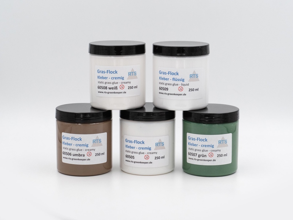 Gras-Flock Kleber – cremig