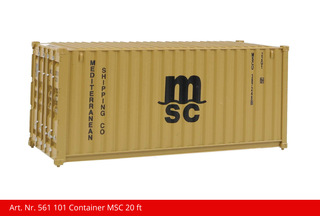 Container MSC 20 ft