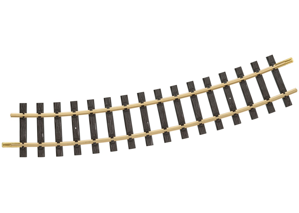 Modelleisenbahn LGB Gebogenes Gleis Radius 22,5°