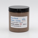 Gras-Flock Kleber – cremig umbra