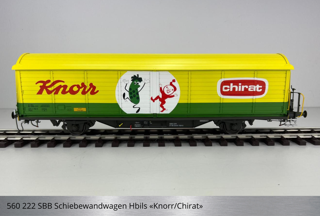 SBB Schiebewandwagen Hbis/Hbils «Knorr/Chirat»