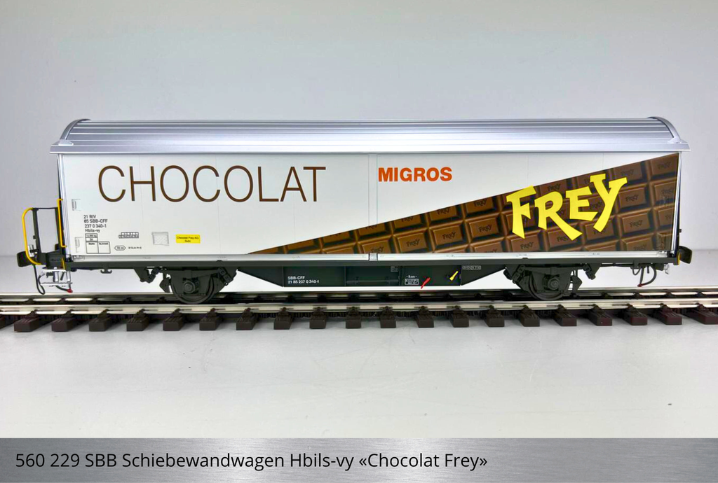 SBB Schiebewandwagen Hbis/Hbils «Chocolat Frey»