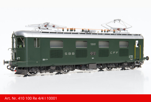 [410 100] SBB Re 4/4  Elektrolokomotive | Lok Nr.10001