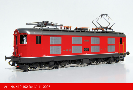 [410 102] SBB Re 4/4  Elektrolokomotive | Lok Nr.10006