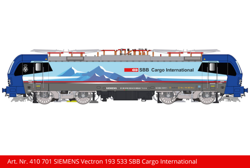 [410 701] SIEMENS Vectron Elektrolokomotive | Rhône Betriebs-Nr.193533