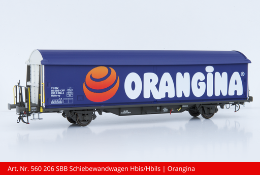 [560 206] SBB Schiebewandwagen Hbis/Hbils | Betriebsnummer.21 RIV 85 SBB-CFF 237 0 268-4