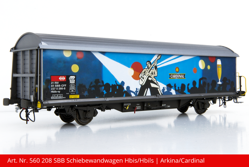 [560 208] SBB Schiebewandwagen Hbis/Hbils | Betriebsnummer.21 RIV 85 SBB-CFF 237 0 266-8