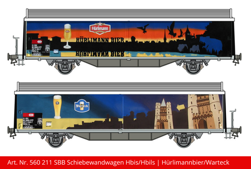 [560 211] SBB Schiebewandwagen Hbis/Hbils | Betriebsnummer.21 RIV 85 SBB-CFF 237 0 304-7