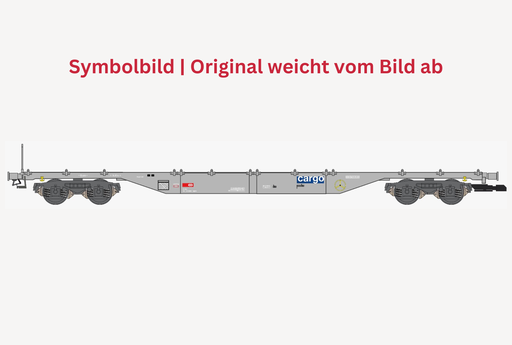 [560 100] Containertragwagen Sgns SBB 31 85 455 2 012-0 grau