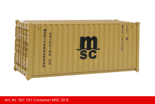 [561 101] Container MSC 20 ft