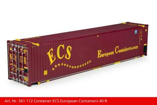 [561 112] Container ECS European Containers 40 ft