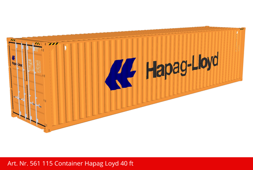 [561 115] Container Hapag Loyd 40 ft