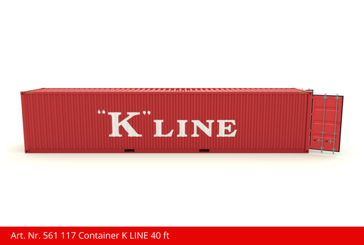 [561 117] Container K LINE 40 ft