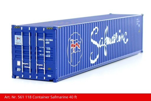 [561 118] Container Safmarine 40 ft
