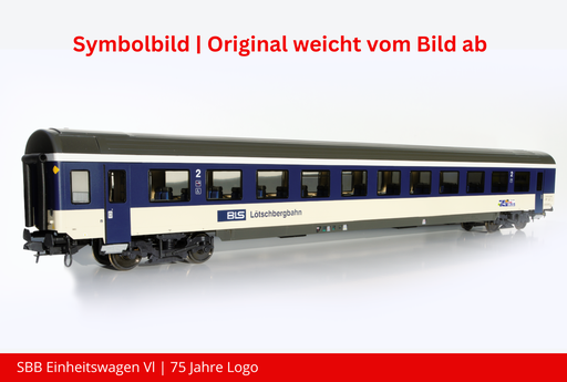 [560 466] BLS Einheitswagen IV | 75 Jahre Logo B Wagen Kurzversion