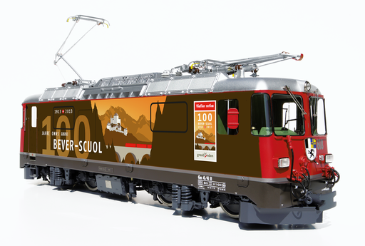 [610 115] RhB Elektrolokomotive Ge 4/4 II «100 Jahre Bevor - Scuol»