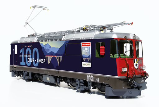 [610 118] RhB Elektrolokomotive Ge 4/4 II «100 Jahre Chur - Arosa»