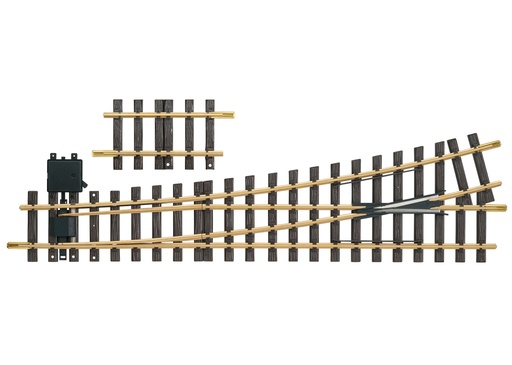 [18150] Modelleisenbahn LGB Handweiche links Radius 15°