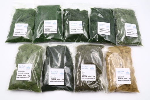 [91022] RTS Gras-Flock-Set Sommer