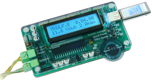 [700001] ZIMO MXULFA Decoder-Update-Gerät mit Display