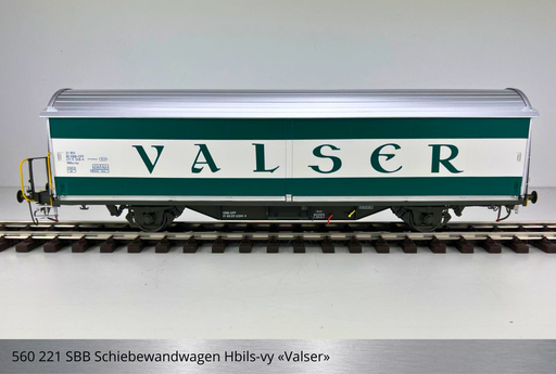 [560 221] SBB Schiebewandwagen Hbis/Hbils «Valser»