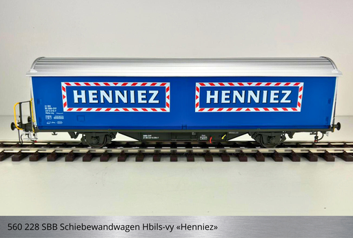 [560 228] SBB Schiebewandwagen Hbis/Hbils «Henniez»